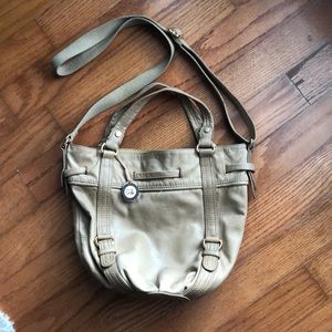 Saksfifthavenue tan bucket bag